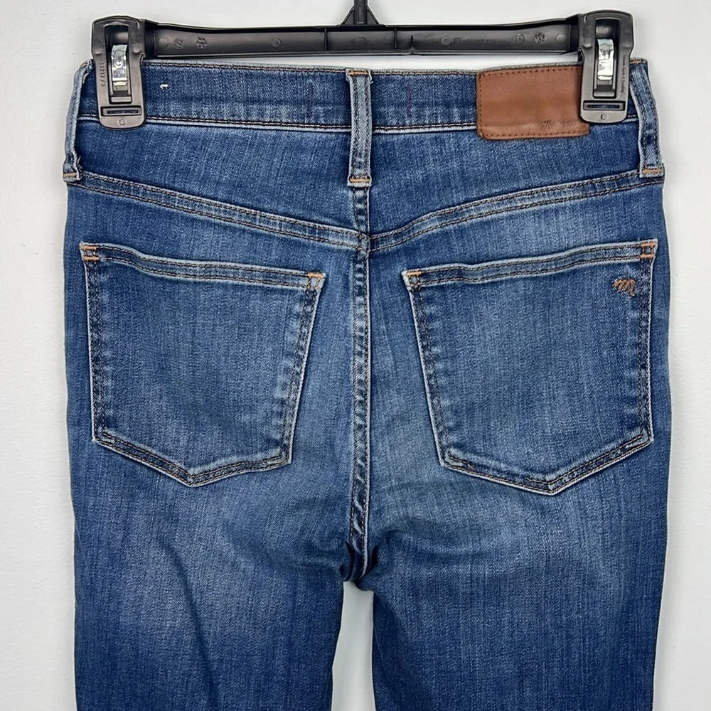Madewell 10” high rise skinny jeans size 25